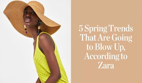 Zara 2018 春季系列带来 5 种搭配新灵感
