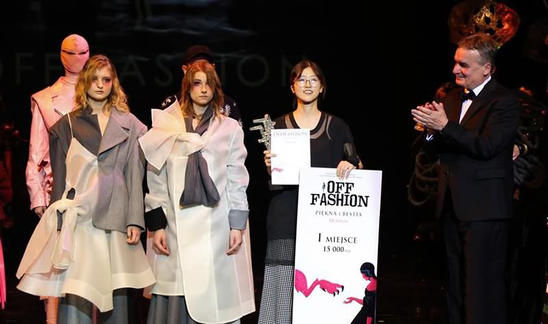 中国学生荣获波兰国际青年服装设计大赛冠军